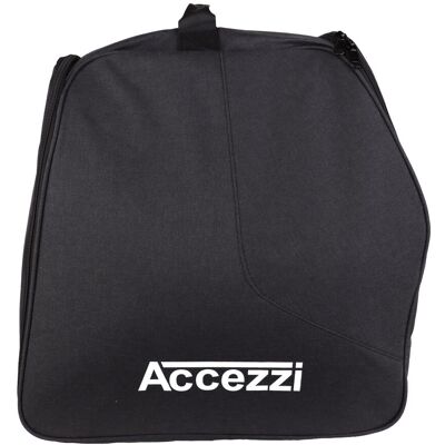 Accezzi schuh- und helmtasche, schwarz Accezzi schuh- und helmtasche, schwarz