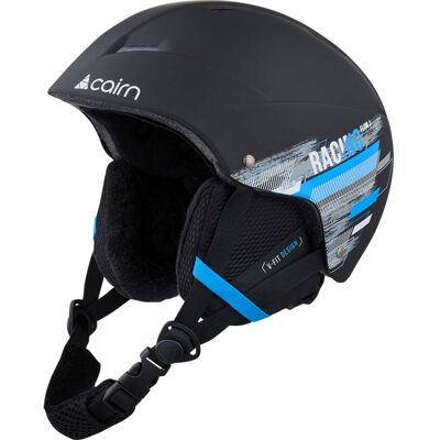 Cairn Flow J, Skihelm, Junior, Mat Black Racing Cairn Flow J, Skihelm, Junior, Mat Black Racing