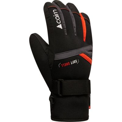 Cairn Carin Styl C-tex Handschuhe, junior, graphite scarlet Cairn Carin Styl C-tex Handschuhe, junior, graphite scarlet