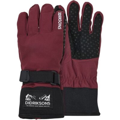 Didriksons Lovas, Handschuhe, Junior, dunkelrot Didriksons Lovas, Handschuhe, Junior, dunkelrot