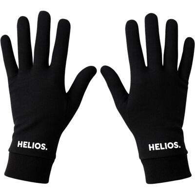 Helios Merino Glove, Liner, schwarz Helios Merino Glove, Liner, schwarz