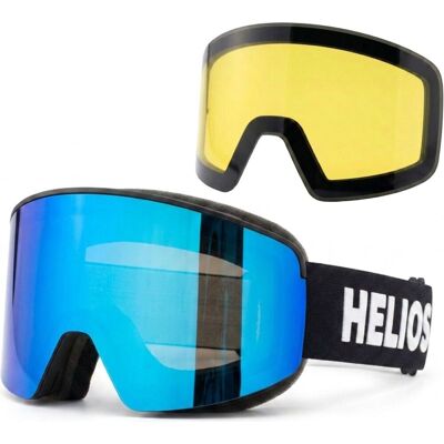 Helios View Magnet, Skibrille, blau/schwarz Helios View Magnet, Skibrille, blau/schwarz