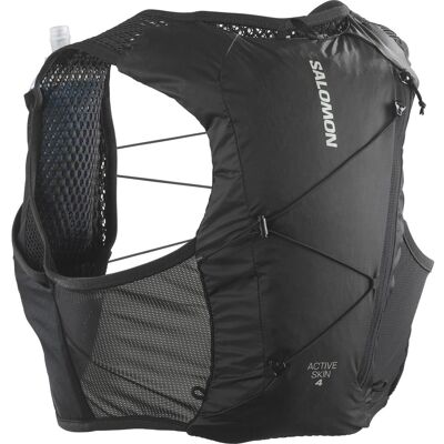 Salomon Active Skin 4 Set, Laufrucksack, schwarz Salomon Active Skin 4 Set, Laufrucksack, schwarz