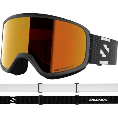 Salomon Lumi, Skibrille, Junior, schwarz Salomon Lumi, Skibrille, Junior, schwarz