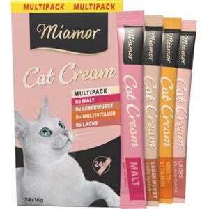 Miamor Cat Cream Vielfalt Multipack 24x16g Miamor Cat Cream Vielfalt Multipack 24x16g