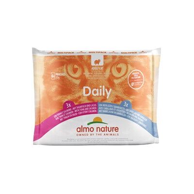 Almo nature Daily Multipack 6x70g Fischauswahl Almo nature Daily Multipack 6x70g Fischauswahl