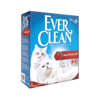 Ever Clean Multiple Cat Katzenstreu 6 l Ever Clean Multiple Cat Katzenstreu 6 l