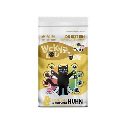Lucky Lou Trockenfutter für Katzen, Adult Geflügel und Huhn 9 kg Lucky Lou Trockenfutter für Katzen, Adult Geflügel und Huhn 9 kg