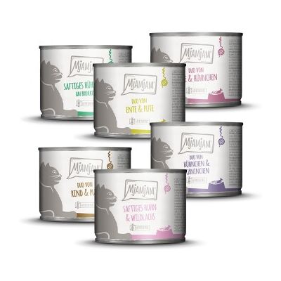 MjAMjAM Mischpaket 8 für Erwachsene Katzen - Nassfutter MjAMjAM Mischpaket 8 für Erwachsene Katzen - Nassfutter