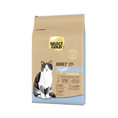 SELECT GOLD Light Adult Volaille & riz - Katzennahrung SELECT GOLD Light Adult Volaille & riz - Katzennahrung