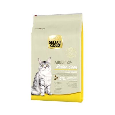 SELECT GOLD Maine Coon Adult Geflügel & Lachs - Katzennahrung SELECT GOLD Maine Coon Adult Geflügel & Lachs - Katzennahrung