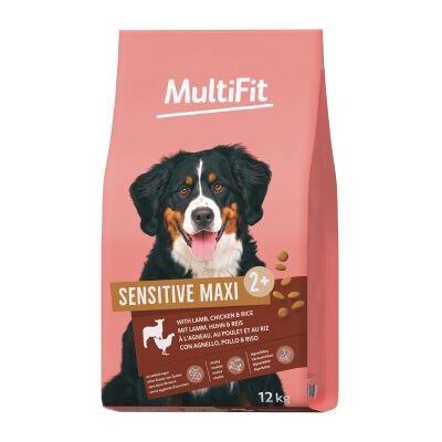 MultiFit Sensitive Trockenfutter Hund Adult Maxi mit Lamm, Huhn und Reis 12 kg MultiFit Sensitive Trockenfutter Hund Adult Maxi mit Lamm, Huhn und Reis 12 kg