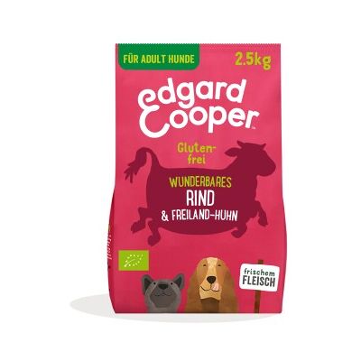 Edgard & Cooper Bio Rind Huhn Hundefutter - 2,5 kg Edgard & Cooper Bio Rind Huhn Hundefutter - 2,5 kg