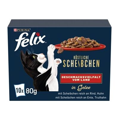 Felix Köstliche Scheibchen 10 x 80 g Geschmacksvielfalt vom Land Felix Köstliche Scheibchen 10 x 80 g Geschmacksvielfalt vom Land