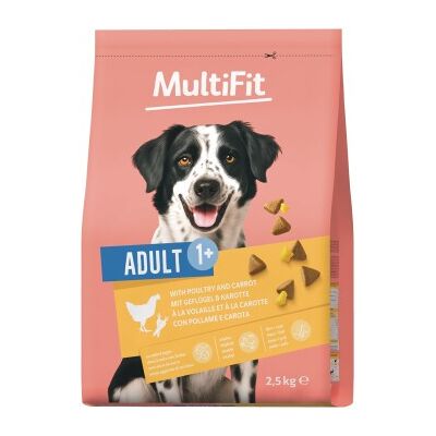 MultiFit Trockenfutter Hund Adult, mit Geflügel & Rüebli 2.5 kg MultiFit Trockenfutter Hund Adult, mit Geflügel & Rüebli 2.5 kg