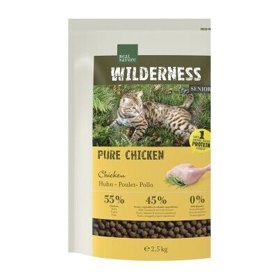 REAL NATURE WILDERNESS Trockenfutter Katze Senior 7+ Pure Chicken 2,5kg REAL NATURE WILDERNESS Trockenfutter Katze Senior 7+ Pure Chicken 2,5kg