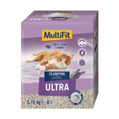 MultiFit Katzenstreu Ultra 6l Duftedition MultiFit Katzenstreu Ultra 6l Duftedition