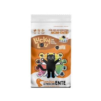 Lucky Lou Trockenfutter für Katzen, Adult Geflügel und Ente 9 kg Lucky Lou Trockenfutter für Katzen, Adult Geflügel und Ente 9 kg