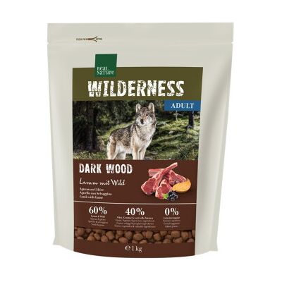 Real Nature Wilderness Dunkles Holz Lamm mit Wild - Hundefutter Real Nature Wilderness Dunkles Holz Lamm mit Wild - Hundefutter