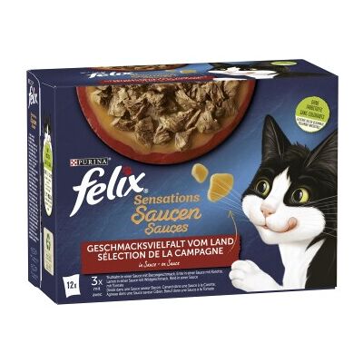 Felix Sensations Saucen Geschmacksvielfalt vom Land 12x85g Felix Sensations Saucen Geschmacksvielfalt vom Land 12x85g