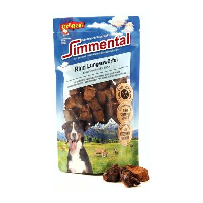 DeliBest Simmental Rind Lungenwürfel gross 120g DeliBest Simmental Rind Lungenwürfel gross 120g