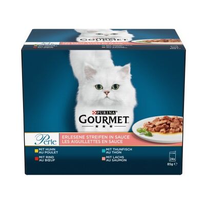 GOURMET Perle - Exquisite Streifen in Sauce - Katzenfutter GOURMET Perle - Exquisite Streifen in Sauce - Katzenfutter