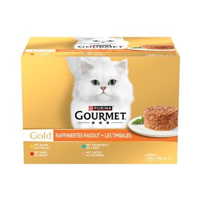 GOURMET Gold Raffiniertes Ragout 24x85g GOURMET Gold Raffiniertes Ragout 24x85g