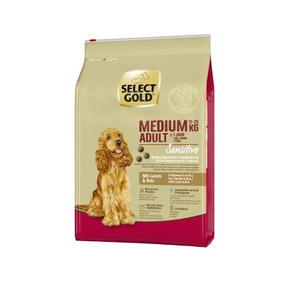 Select Gold Sensitive Mittelgroßer Hund Lamm und Reis - Hundefutter Select Gold Sensitive Mittelgroßer Hund Lamm und Reis - Hundefutter