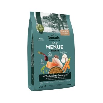 bosch HPC Trockenfutter Hund Adult Menue Nordsee-Lachs & Forelle 1 kg bosch HPC Trockenfutter Hund Adult Menue Nordsee-Lachs & Forelle 1 kg