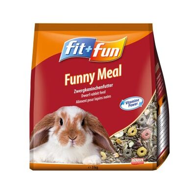 FIT+FUN Zwergkaninchen Futter 3kg FIT+FUN Zwergkaninchen Futter 3kg