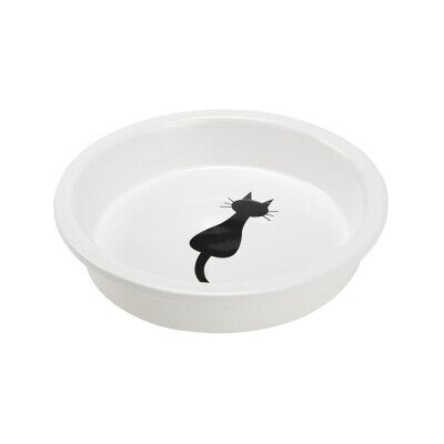 AniOne - Ceramic Cat Bowl - White - 300 ml - Ceramic bowl AniOne - Ceramic Cat Bowl - White - 300 ml - Ceramic bowl