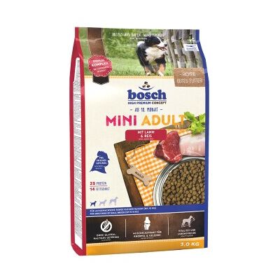 bosch Mini Adult Lamm und Reis 3 kg bosch Mini Adult Lamm und Reis 3 kg