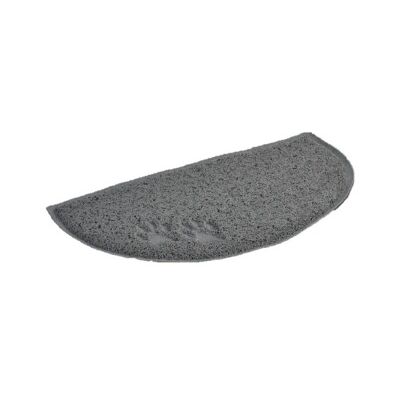 AniOne - Halbmond-Toilettenmatte - Grau - Katzenmatte AniOne - Halbmond-Toilettenmatte - Grau - Katzenmatte