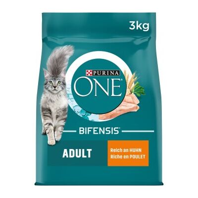 Purina ONE Adult Reich an Huhn und Vollkorn-Getreide 3 kg Purina ONE Adult Reich an Huhn und Vollkorn-Getreide 3 kg