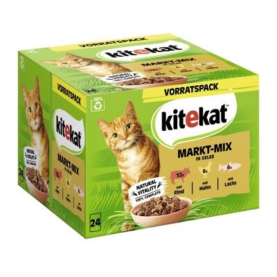 Kitekat Multipack Markt Mix in Gelee 24x85 g Kitekat Multipack Markt Mix in Gelee 24x85 g