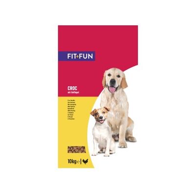 FIT+FUN Trockenfutter Hund Adult Croc mit Geflügel 10kg FIT+FUN Trockenfutter Hund Adult Croc mit Geflügel 10kg
