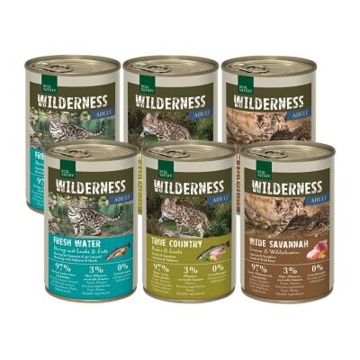 REAL NATURE Wilderness Adult - Hochwertiges natürliches Katzenfutter REAL NATURE Wilderness Adult - Hochwertiges natürliches Katzenfutter