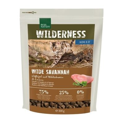 Real Nature Wilderness Erwachsenes Katzenfutter - Wild-inspiriert, Getreidefrei Real Nature Wilderness Erwachsenes Katzenfutter - Wild-inspiriert, Getreidefrei