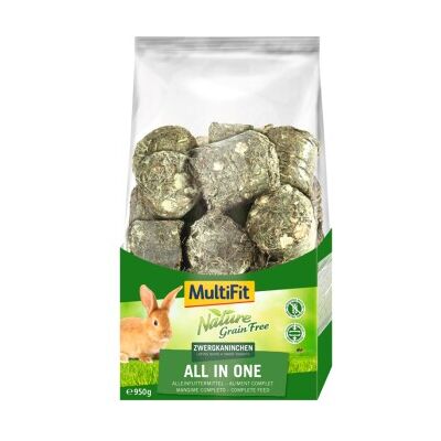 MultiFit 950 g Getreidefrei All in One für Zwergkaninchen - Tiernahrung MultiFit 950 g Getreidefrei All in One für Zwergkaninchen - Tiernahrung