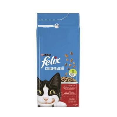 Felix Knuspermenü Huhn und Rind 2 kg Felix Knuspermenü Huhn und Rind 2 kg