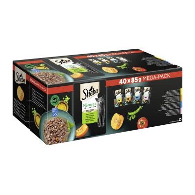 Sheba Mega-Pack Nature's Collection in Sauce Feine Vielfalt 40 x 85g Sheba Mega-Pack Nature's Collection in Sauce Feine Vielfalt 40 x 85g