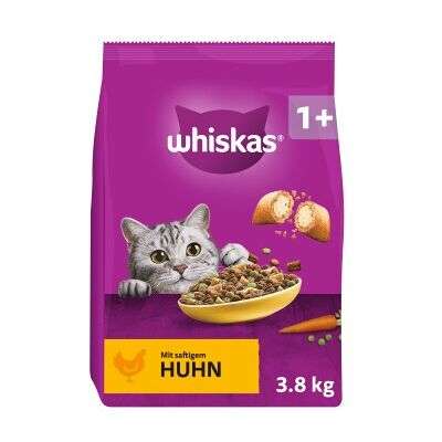 Whiskas Jumbo Pack 1+ Klassische Auswahl in Sauce 80 x 85g Whiskas Jumbo Pack 1+ Klassische Auswahl in Sauce 80 x 85g