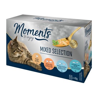 MOMENTS Mixed Selection Nassfutter Katze Adult 12 x 40 g MOMENTS Mixed Selection Nassfutter Katze Adult 12 x 40 g