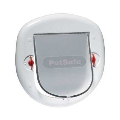 PetSafe Weiße 4-Wege Haustierklappe - Haustier Tür PetSafe Weiße 4-Wege Haustierklappe - Haustier Tür