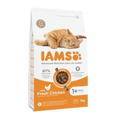 IAMS Advanced Nutrition Trockenfutter für Katzen, Adult ab 1 Jahr, Geflügel 3 kg IAMS Advanced Nutrition Trockenfutter für Katzen, Adult ab 1 Jahr, Geflügel 3 kg