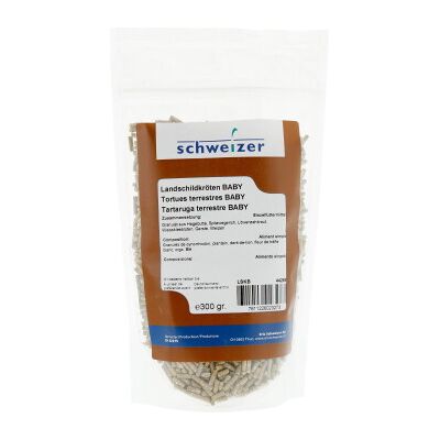 Schweizer Landschildkrötenfutter Baby 300g Schweizer Landschildkrötenfutter Baby 300g