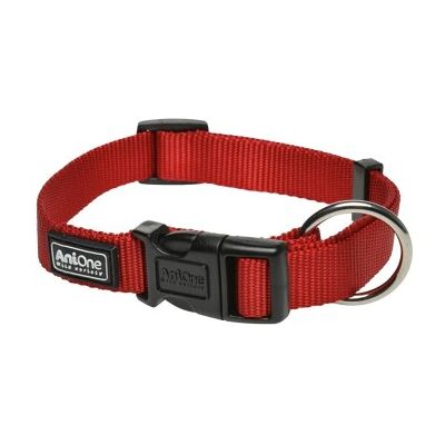 AniOne Rotes Classic Nylhalsband - Halsbänder AniOne Rotes Classic Nylhalsband - Halsbänder