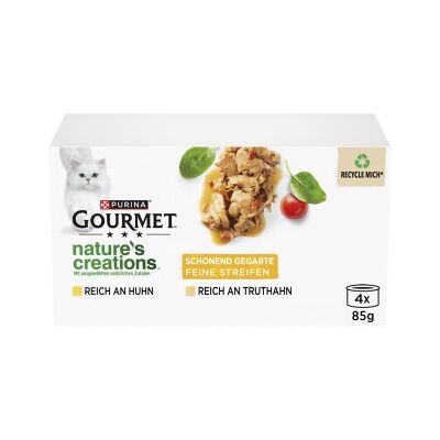 GOURMET Nature's Creation 4x85g Truthahn und Huhn GOURMET Nature's Creation 4x85g Truthahn und Huhn
