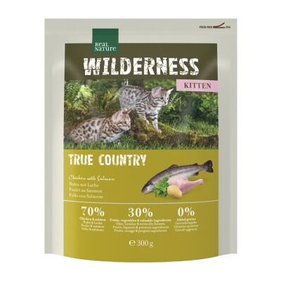 Real Nature Wilderness Kitten True Country Poulet Fisch 300g - Katzenfutter Real Nature Wilderness Kitten True Country Poulet Fisch 300g - Katzenfutter