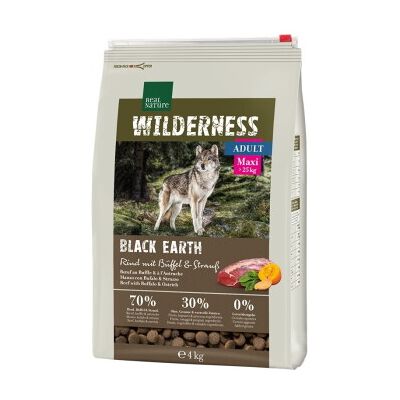 Real Nature Black Earth - Hundefutter - Großrasse, Natur, Getreidefrei Real Nature Black Earth - Hundefutter - Großrasse, Natur, Getreidefrei